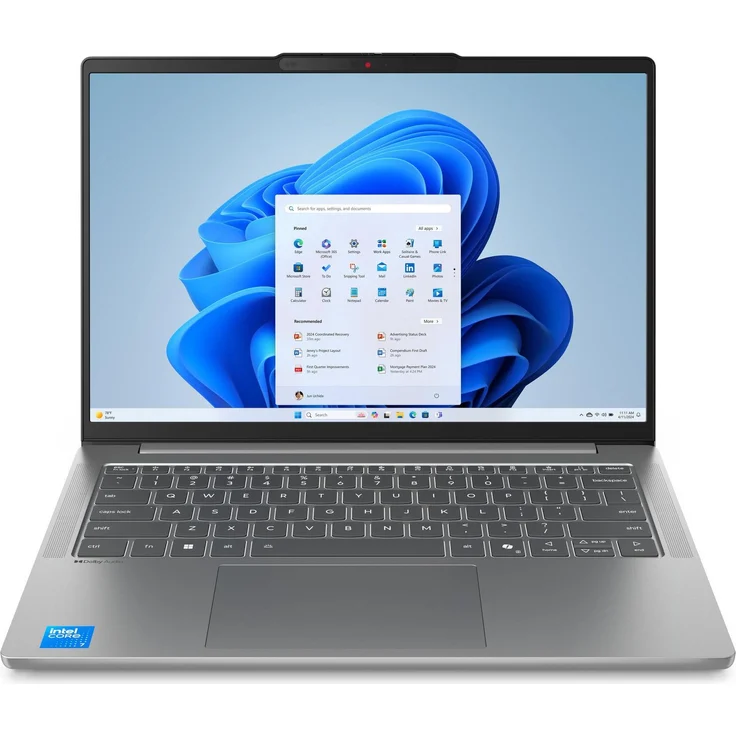 Lenovo IdeaPad Slim 5 14AKP10 Copilot+ PC, 14" WUXGA, AMD Ryzen AI 5, 512 GB SSD, 16 GB RAM, militärische Standards, grau
