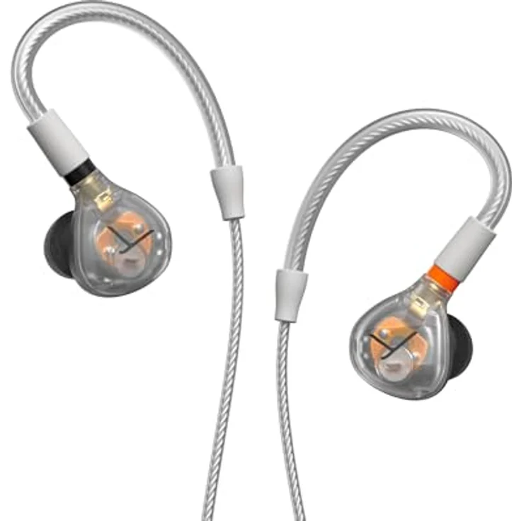 beyerdynamic DT 30 IE, In-Ear Kopfhörer mit dynamischem 1-Weg Treiber, IP54 Schutz, weiß-transparent – Bild 1