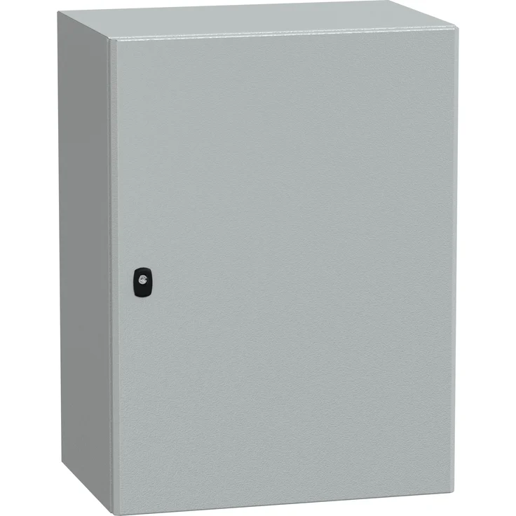 Schneider Electric Spacial S3D Volltür mit Montageplatte NSYS3D8640P, Serverschrank, Grau