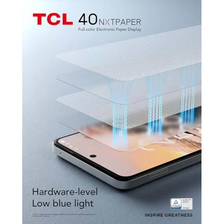TCL 40 NXTPAPER 4G Smartphone, 16,78 cm (6,78 Zoll) (90 Hz, 8 GB - 256 GB, erweiterbarer MicroSD, erweiterbarer RAM, Dual-SIM, Kamera 50 MP, Selfie-Kamera 32 MP, Akku 5010 mAh, doppelter – Bild 3