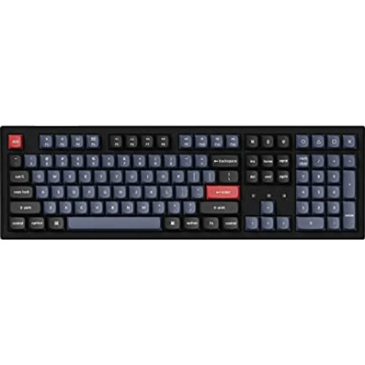 Keychron K10 Pro QMK/VIA Kabellose mechanische Tastatur, Programmierbare Tastatur, Bluetooth/USB-C, RGB, Keychron K Pro Brown Switch Hot-Swap, Tastenkappen PBT Für Windows Mac OS – Bild 2