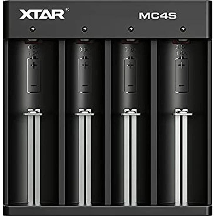 Xtar Schnell-Ladegeräte MC4S für Li-Ion Akkus & NiMH – Bild 4