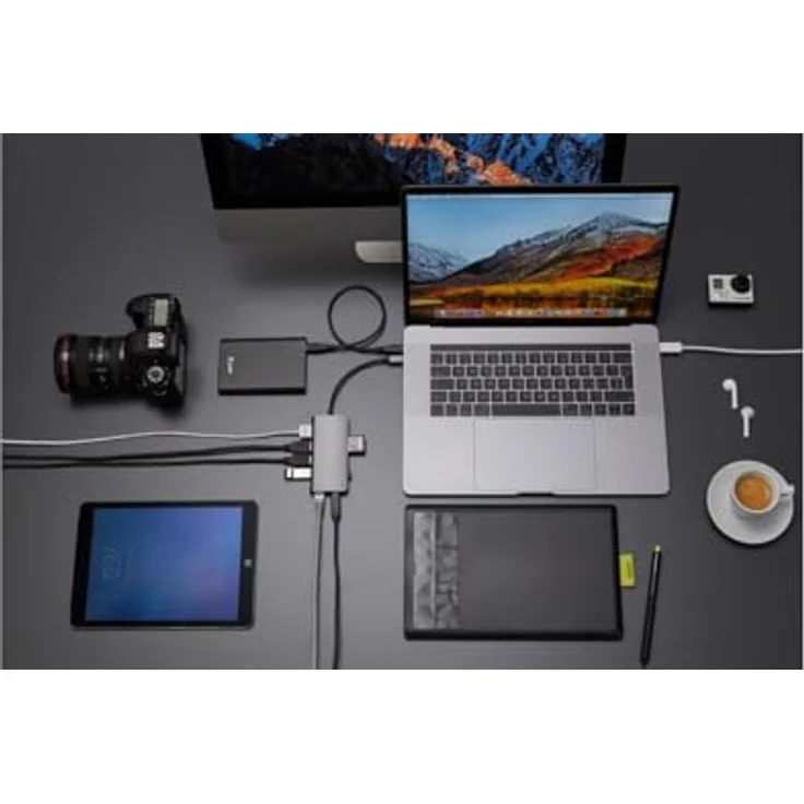 LMP 14368 USB 3.0 (3.1 Gen 1) Typ-C 5000 Mbit-s Silber, weißer Stift und Verteiler - Preisvergleich – Bild 4