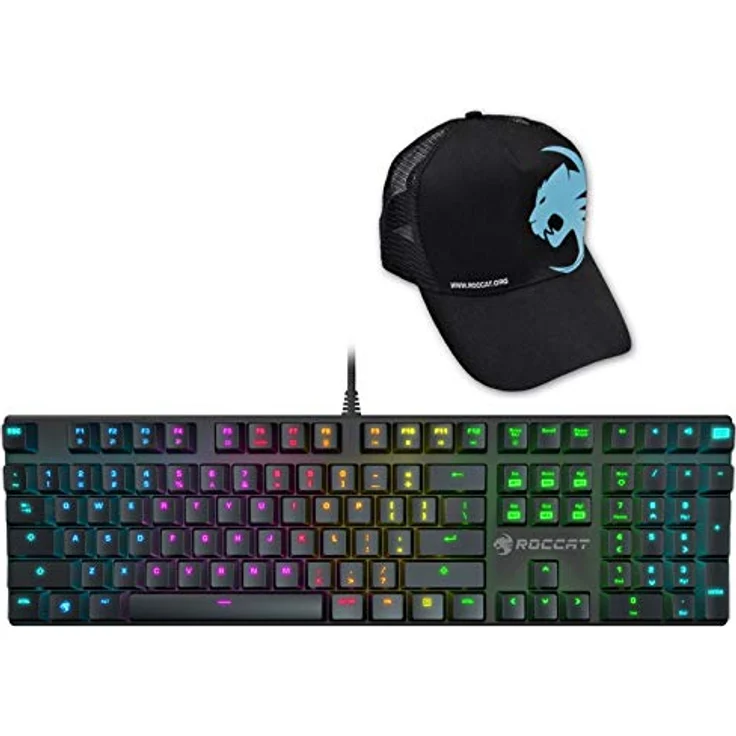 Roccat Sense Vital Force Hybrid Gaming Mauspad - Höchstmaß an Präzision, extra stark vernähter Rand, gummierte Unterseite, hochwertiges Material (400 mm x 280 mm x 2 mm), Schwarz – Bild 2