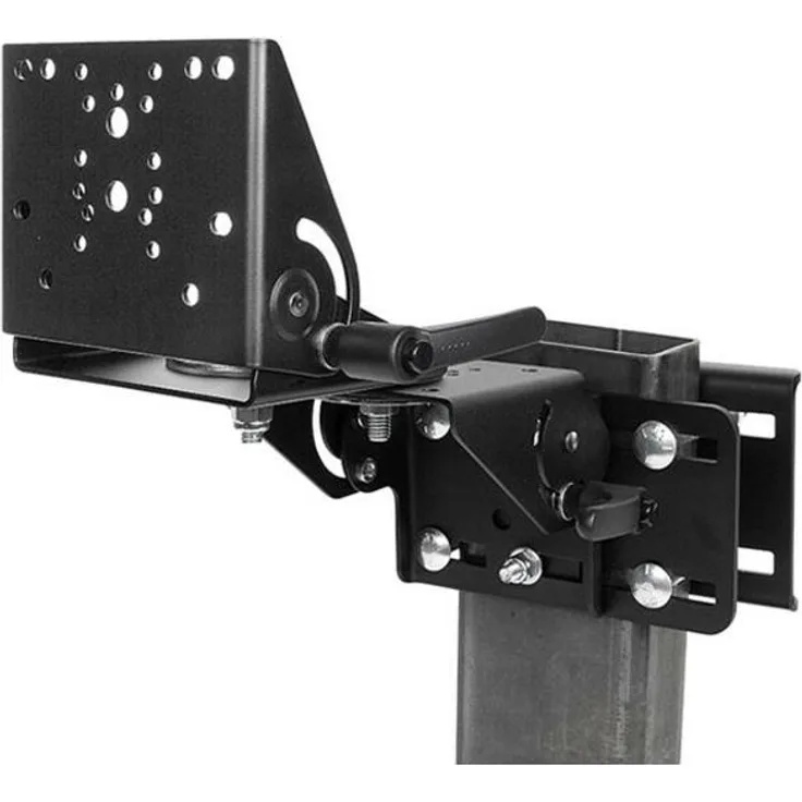 Gamber-Johnson 7160-0421 Fahrzeughalterung aus Stahl, Schwarz, 360° schwenkbar, Neigung bis 160°