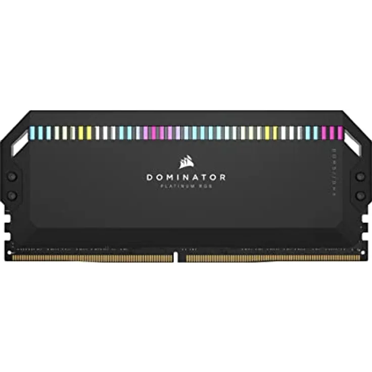 Corsair DOMINATOR PLATINUM RGB DDR5 RAM 32GB (2x16GB) 5200MHz CL40 Intel XMP iCUE Kompatibel Computer Speicher - Schwarz (CMT32GX5M2B5200C40)