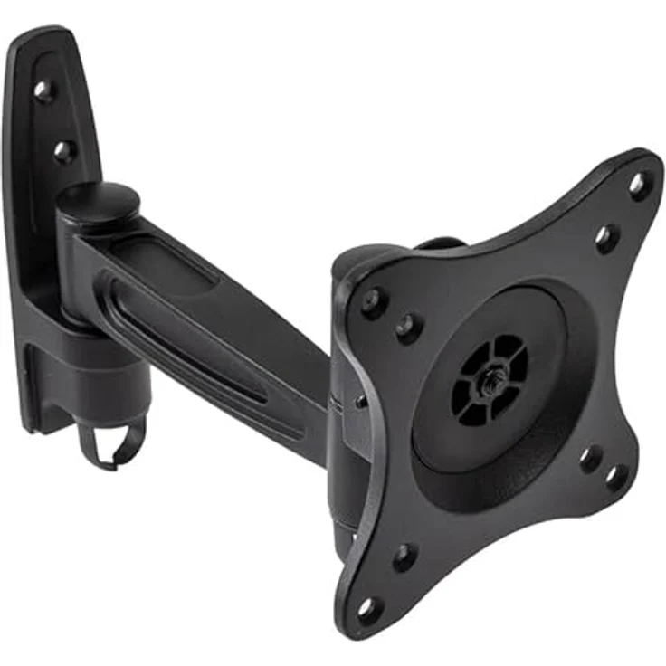 InLine Wandhalterung für TFT-Monitore, einteiliger Arm, schwarz – Bild 1