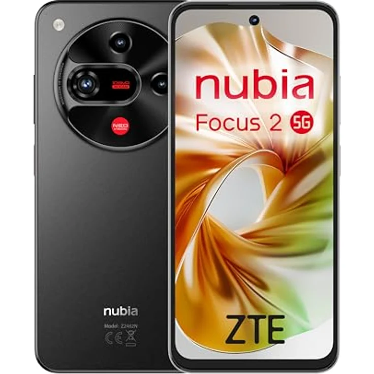 ZTE NUBIA Focus 2 5G, Smartphone mit 8GB RAM, 256GB Speicher, schwarz – Bild 1