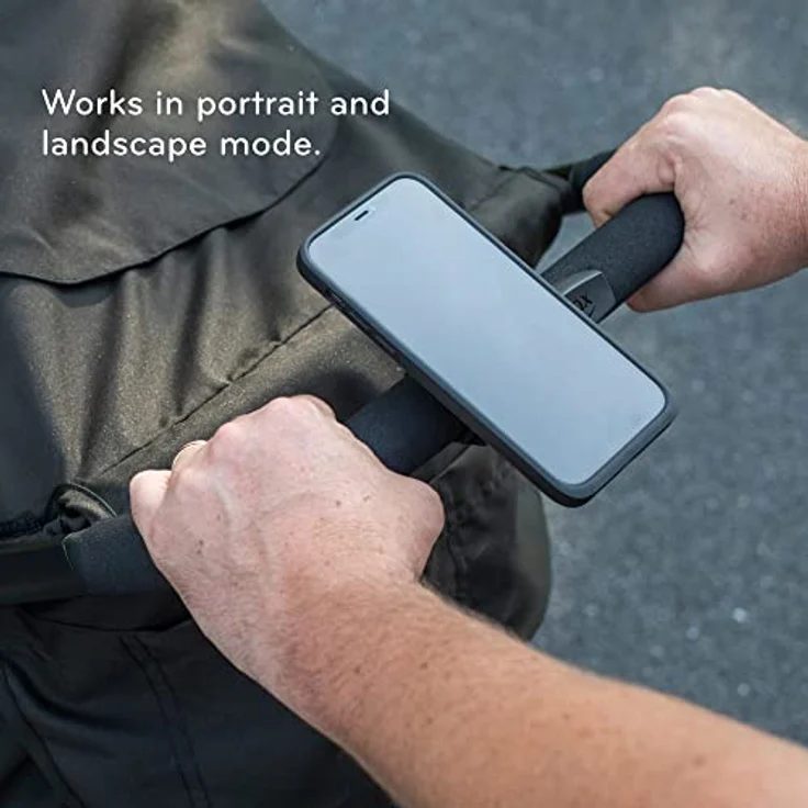 Peak Design Universal Bar Mount, Smartphone Halterung mit magnetisch-mechanischer Befestigung, Schwarz – Bild 7