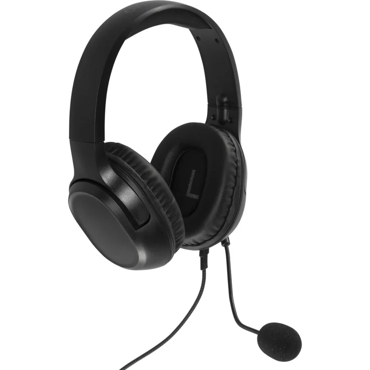 Lenovo H110 Gaming Headset (P), kabelgebundenes Gaming-Headset mit 50-mm-Treibern und omnidirektionalem Mikrofon, Schwarz – Bild 1