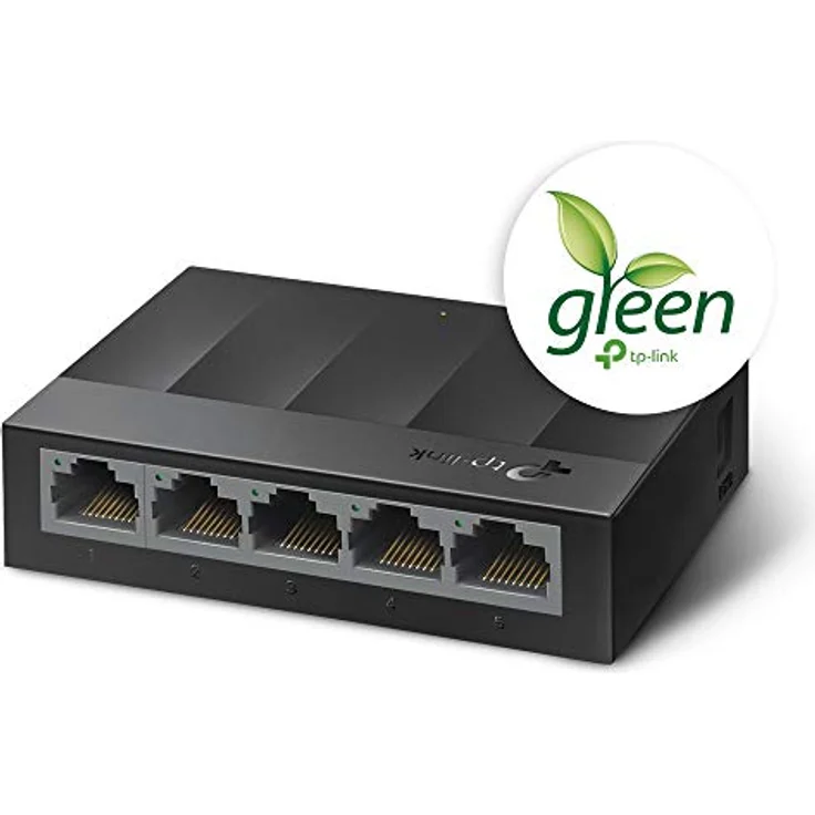 TP-Link 5-Port Desktop Switch (10-100-1000Mbit-S) Ls1005G|1.0|1|5 Years|Switch|Usb Stick|Usb Stick – Bild 2
