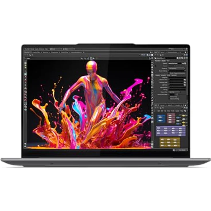 Lenovo Yoga Pro 7 Laptop | 14,5" 2.8K OLED 120Hz Display | AMD Ryzen AI 9 | 32GB RAM | 1TB SSD | AMD Radeon Grafik | Win11 Home | QWERTZ | grau - Preisvergleich – Bild 3