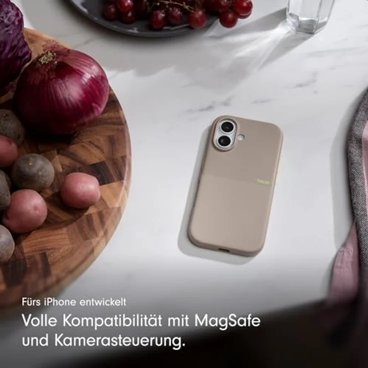 Beats Rugged Case für iPhone 17, Alpengrau, MagSafe kompatibel mit stoßabsorbierendem Schutz und Kamerasteuerung – Bild 6