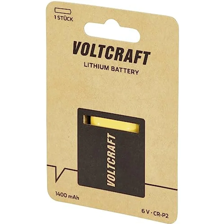 VOLTCRAFT CRP2 Fotobatterie CR-P 2 Lithium 1400 mAh 6 V 1 St. – Bild 2