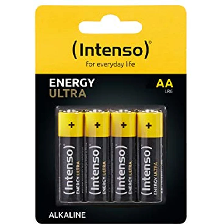 Intenso Energy Ultra AA Mignon LR6 Alkaline Batterien 4er Pack – Bild 3