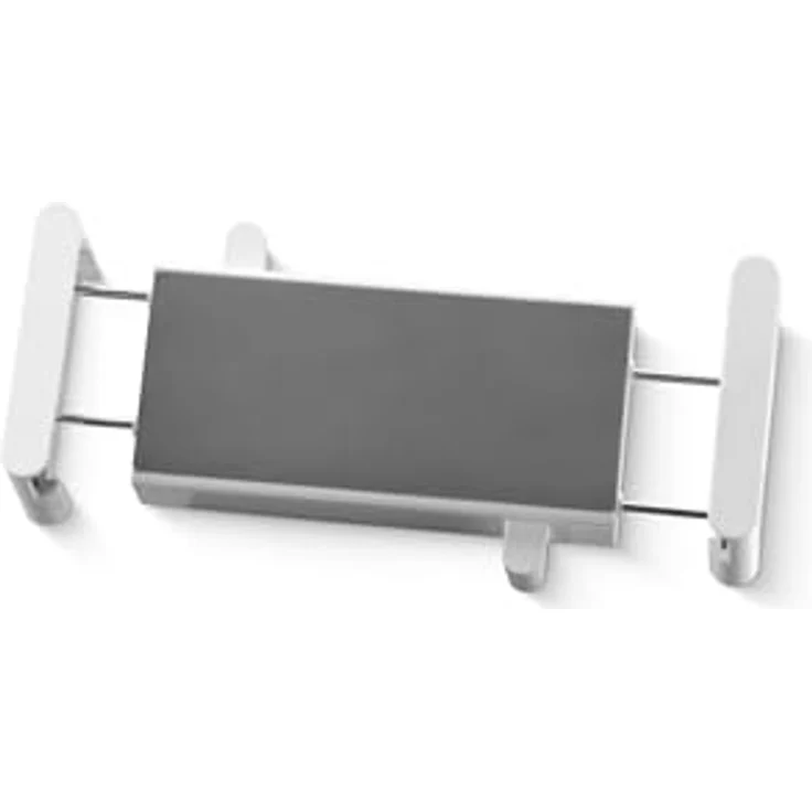 One For All Tablethalterung für Monitorarm, VESA-kompatibel, sichere Befestigung, weiß – Bild 1