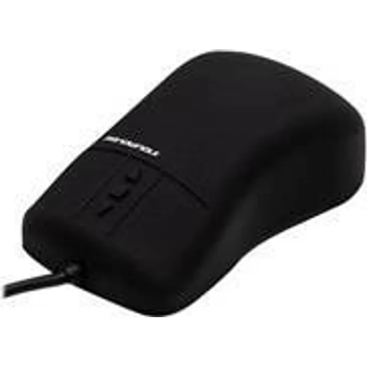 Gett Indumouse Pro Maus (Kabelgebunden), Ergonomisch, IP68, Infrarot, 5 Tasten, Schwarz