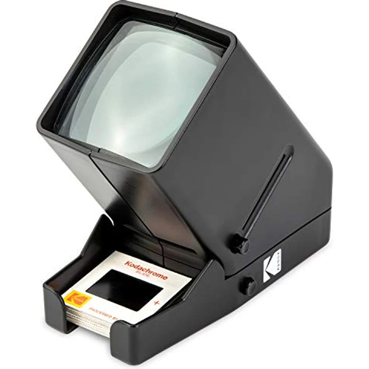 Kodak 35 mm Dia-Betrachter, Diascanner mit 3x Vergrößerung, LED-Beleuchtung, Akku-/Batteriebetrieb – Bild 1