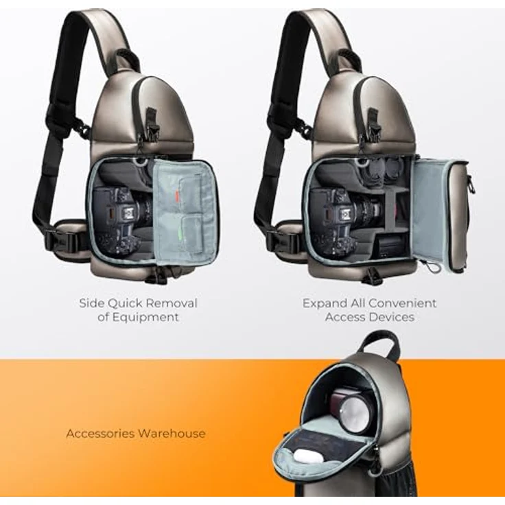K&F Concept Backpack 18L Beta Messenger (Fotorucksack, 10 l), Kameratasche – Bild 5