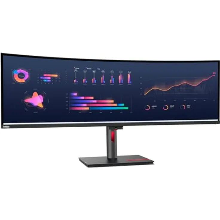 Lenovo ThinkVision P49w-30 124,5cm (49") DQHD 32:9 curved Monitor HDMI/DP/USB-C