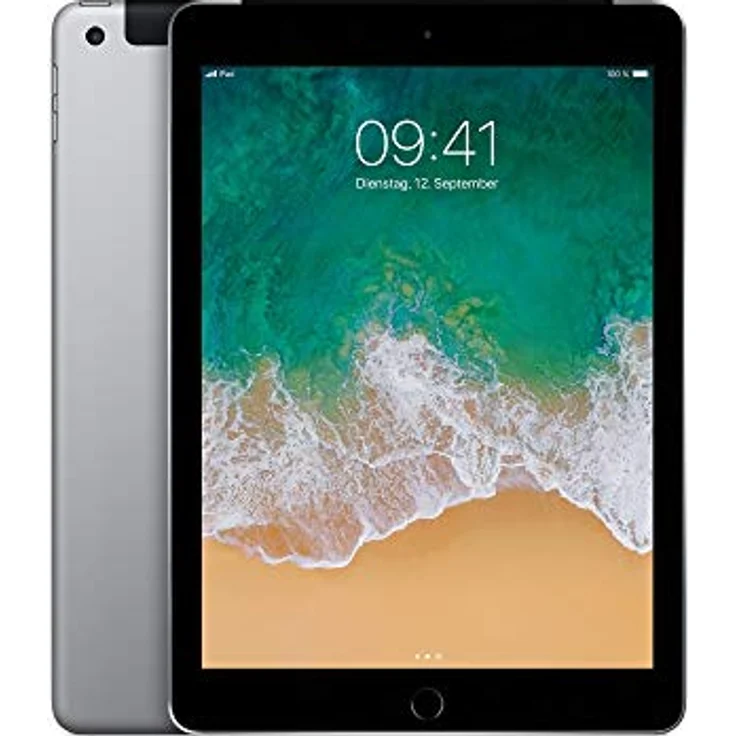 Apple iPad (2017) WiFi + Cellular Spacegrau 128 GB (MP2D2FD-A) – Bild 2