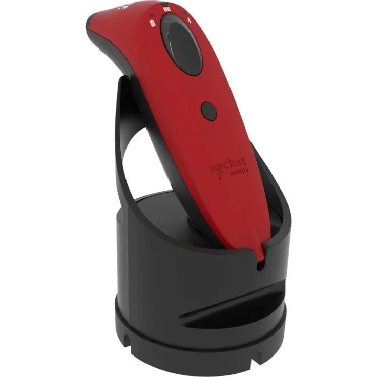 Socket SocketScan S720, Tragbarer Barcode-Scanner für 1D- und 2D-Barcodes, Rot-Schwarz, Bluetooth, 2000 mAh Akku, bis zu 20 Stunden Betriebsdauer – Bild 1