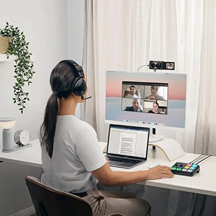 RØDE X Streamer X Interface Streaming Bundle, Mischpult mit 4K/60 Passthrough, Dual-PC Setup und integrierten Effekten, Schwarz – Bild 6