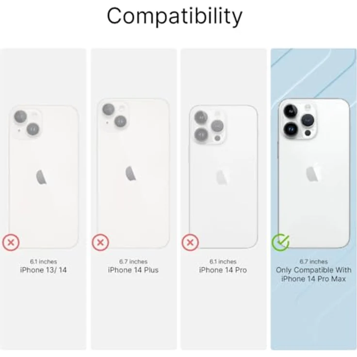 Catalyst Waterproof Total Protection Case for iPhone 14 Pro Max, 5X Water Resistant, Responsive Screen and Face Detection, Perfect Images - Stealth Black – Bild 5