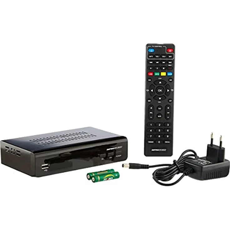 DIPROGRESS DECODER DVB-T2 HEVC H265 10bit PVR mit Universal-Fernbedienung 2 in 1 DPT203HD – Bild 5
