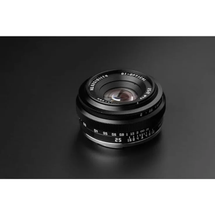 TTArtisan APS-C 25 mm F2 Objektiv, Metallgehäuse, kompatibel mit Sony E-Mount, Schwarz, hohe Lichtempfindlichkeit und Nahaufnahmefunktion – Bild 3