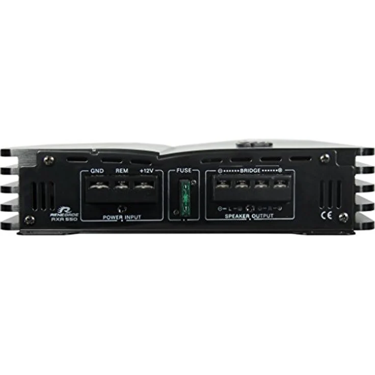 Renegade RXA550 2-Kanal Endstufe 300 W Verstärker, MOSFET Netzteil, Mono brückbar, Schwarz – Bild 2