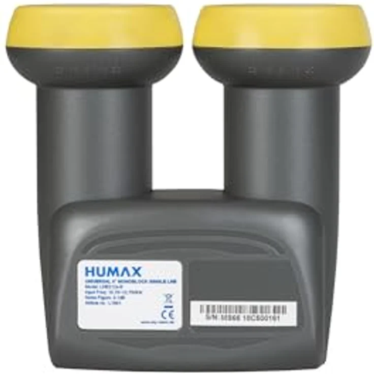 HUMAX Digital Monoblock LNB Single LNB 212-B Astra-Hotbird, Wetterschutzgehäuse für 1-Receiver-2-Satelliten Full HD, 3D, UHD, 4k, HDTV – Bild 6