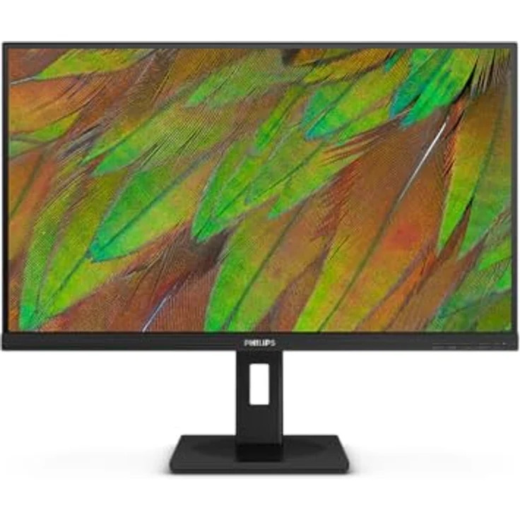 AOC Philips 27B1U3900-27 Zoll Ultra HD Monitor, höhenverstellbar, Lautsprecher, Adaptive Sync (3840x2160, 60 Hz, 2X HDMI 2.0, 1x DisplayPort 1.4, 1x USB-C (90 W PD), RJ45, USB Hub) schwarz – Bild 2