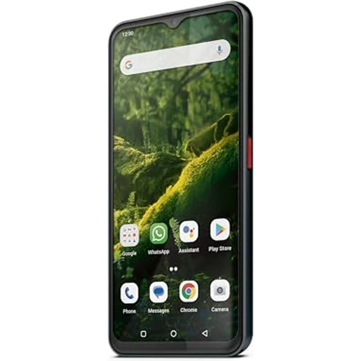 emporia ME6, Smartphone mit No-Panic-Taste, 5G Volte, 6,58-Zoll-Display, RAM 6 GB, ROM 128 GB, Android 13, 50 MP Kamera, 8 MP Selfie Kamera, Ohne Vertrag, Inkl. Easy Mode, Schwarz – Bild 2