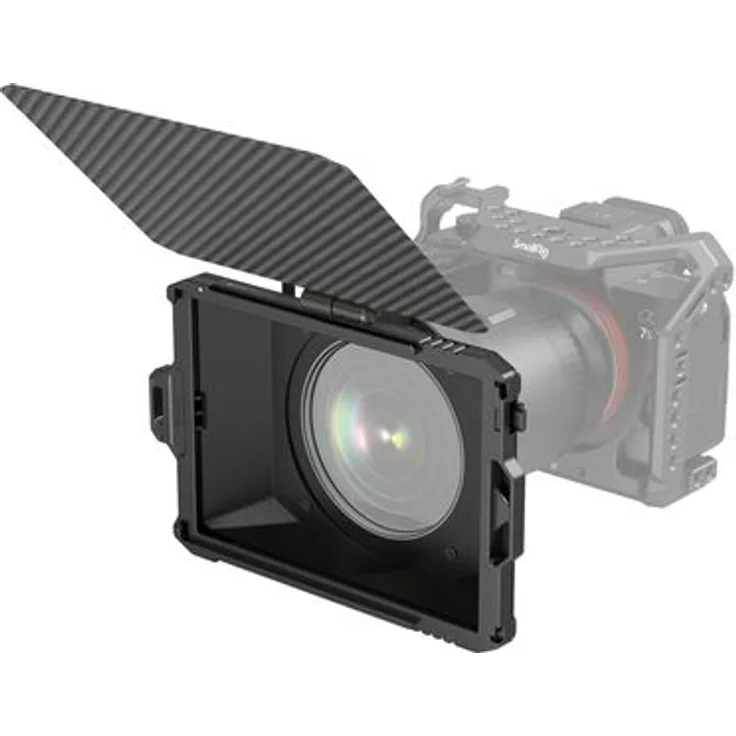 SmallRig 3575 Mini Matte Box Lite, Filterhalter und Gegenlichtblende mit Klemmverbindung für mehrere Filter