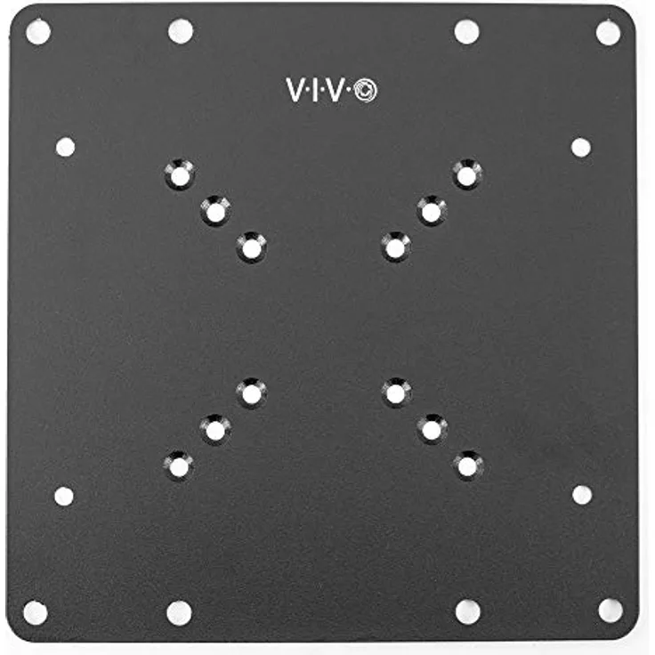 VIVO Wandhalterung für Fernseher und Monitor, Stahl, VESA für Bildschirme von 58,4 cm bis 106,7 cm (23'' bis 106,7 cm), Umrüstkit für VESA bis 200 x 200 mm (MOUNT-AD2X2)