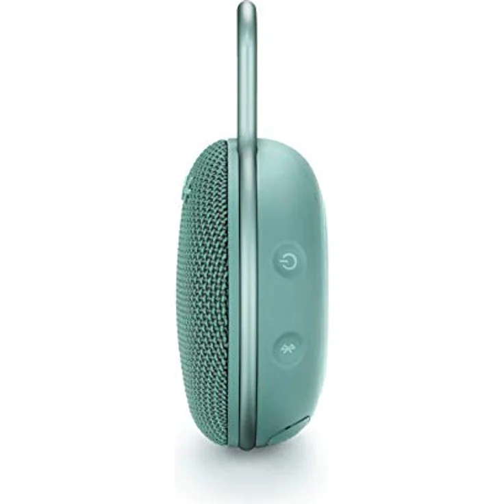 JBL Clip 3 Bluetooth Lautsprecher - Wasserdichte, tragbare Musikbox mit praktischem Karabiner - Bis zu 10 Stunden kabelloses Musik Streaming, Türkis – Bild 4
