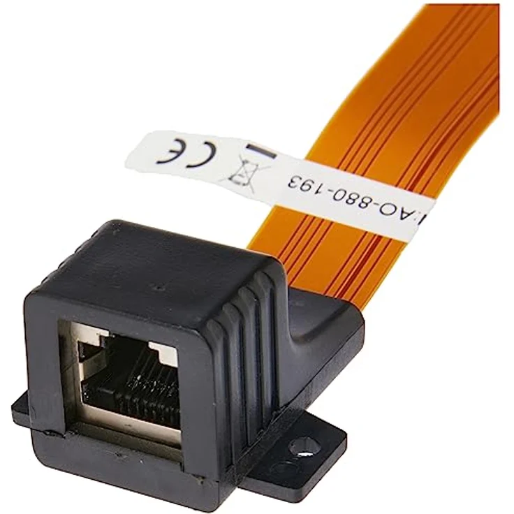 Goobay 71411 RJ45 Fensterdurchführung Ultra-Slim zum Verlegen von Netzwerkverbindungen zwischen Fensterrahmen – Bild 4