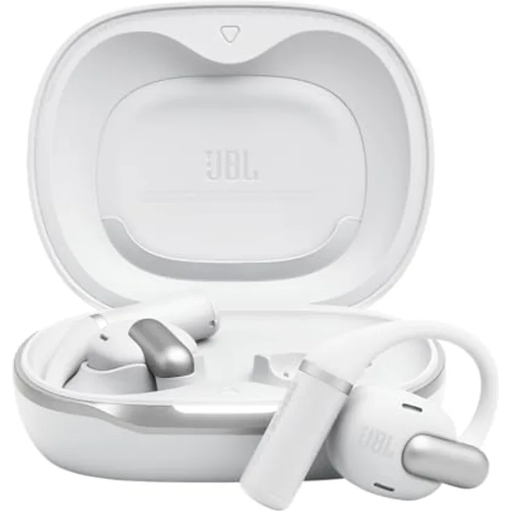 JBL Sense Pro, Open-ear Kopfhörer mit Bluetooth, Hi-Res Audio Wireless, IP54 Schutz, Weiß
