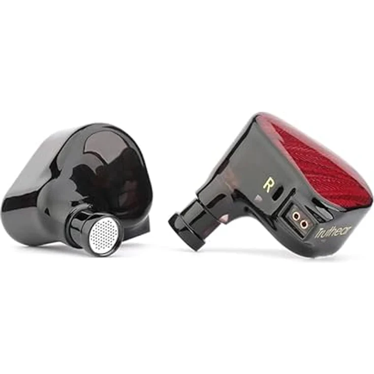 TRUTHEAR TRUTHEAR Zero, kabelgebundene In-Ear-Kopfhörer mit dynamischen Treibern und 3D-Drucktechnologie, rot – Bild 2
