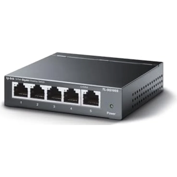 TP-Link TL-SG100 Desktop Gigabit Switch, 5x RJ-45 (TL-SG105S) – Bild 2