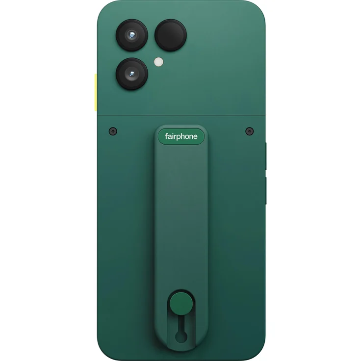Fairphone Finger Loop, Hülle für Fairphone (Gen. 6) mit Modularität, Grün