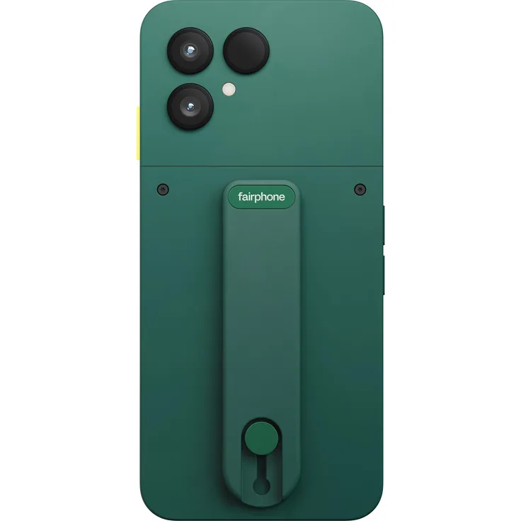 Fairphone Finger Loop, Hülle für Fairphone (Gen. 6) mit Modularität, Grün