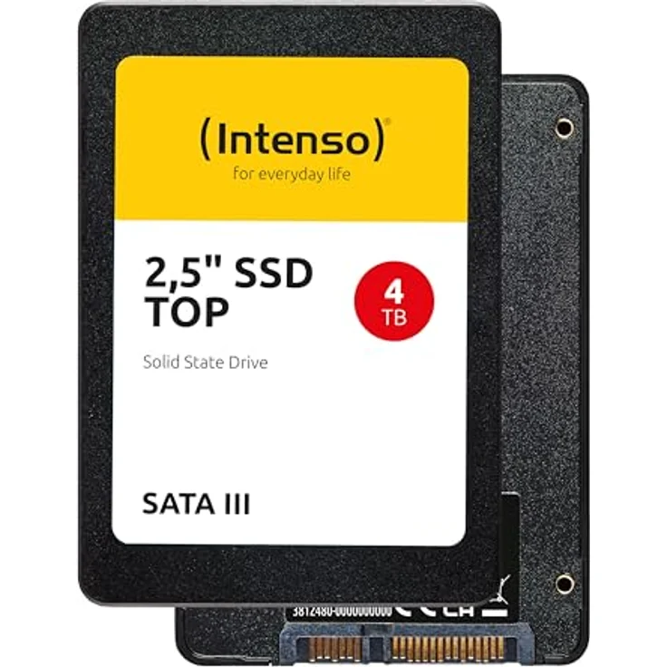 Intenso 6.3 cm (2,5") 4TB SSD SATA III, interne Solid State Drive mit bis zu 550 MB/s Lesegeschwindigkeit – Bild 2