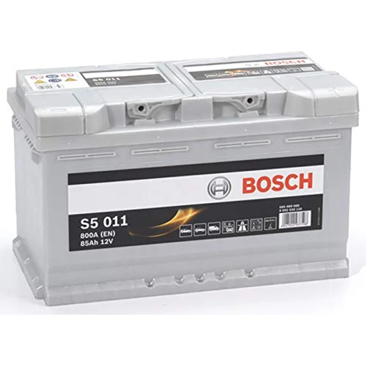 Bosch S5 011 Autobatterie 12V 85Ah 800A, wartungsfrei und korrosionsbeständig – Bild 1