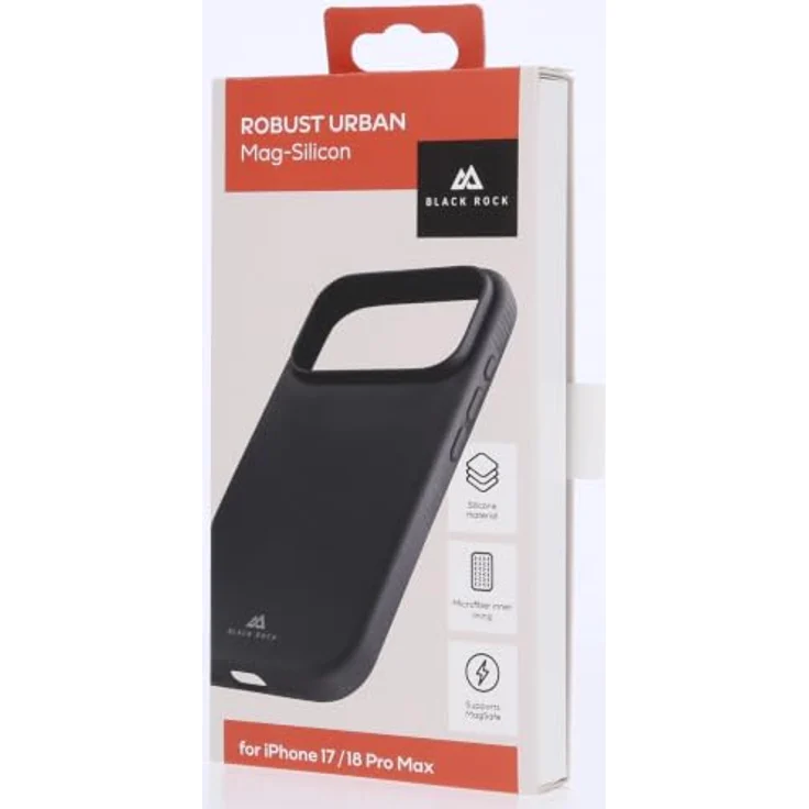 BlackRock Urban Robust Cover für Apple iPhone 17 Pro Max / 18 Pro Max, magnetisch, Schwarz – Bild 5
