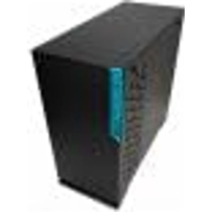 In Win 101C Midi-Tower Schwarz - Computer-Gehäuse (Midi-Tower, PC, Acrylnitril-Butadien-Styrol (ABS), SECC, Gehärtetes Glas, Schwarz, ATX,Micro ATX,Mini-ITX, Multi) – Bild 3