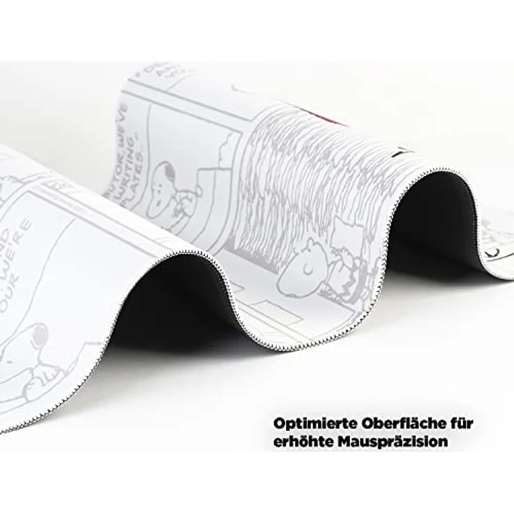 Grupo Erik Mausepad XXL Peanuts Snoopy Gaming Mousepad XXL rutschfest und Wasserabweisend Mauspad Groß - Mouse Pad XXL Gaming Schreibtischunterlage PC Zubehör Gaming – Bild 3