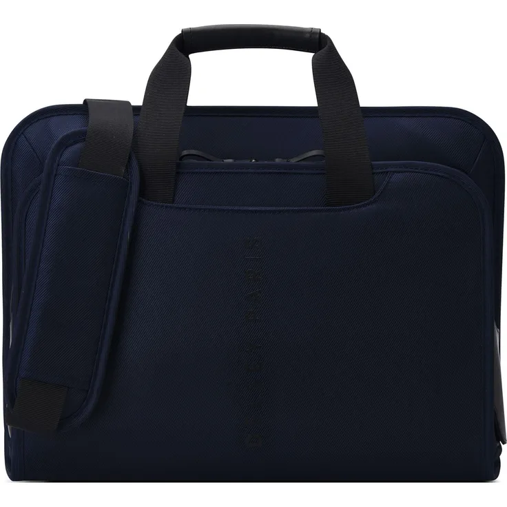 Delsey 2-CPT Torba na laptopa 15.6 MORSKI (14.02", Universal), Notebooktasche, Blau - Hochwertige Laptop-Tasche für maximale Bildschirmgröße 35,6 cm (14")