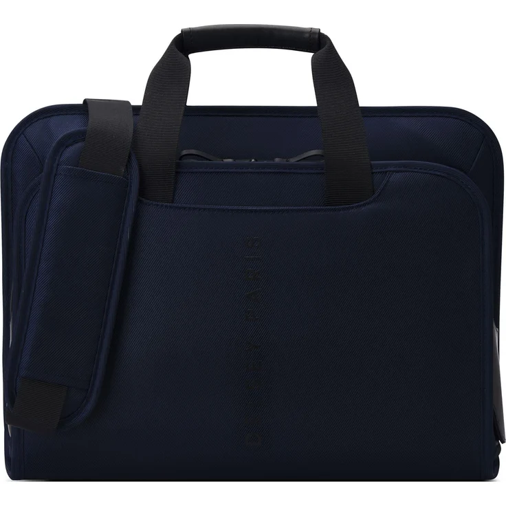 Delsey 2-CPT Torba na laptopa 15.6 MORSKI (14.02", Universal), Notebooktasche, Blau - Hochwertige Laptop-Tasche für maximale Bildschirmgröße 35,6 cm (14")